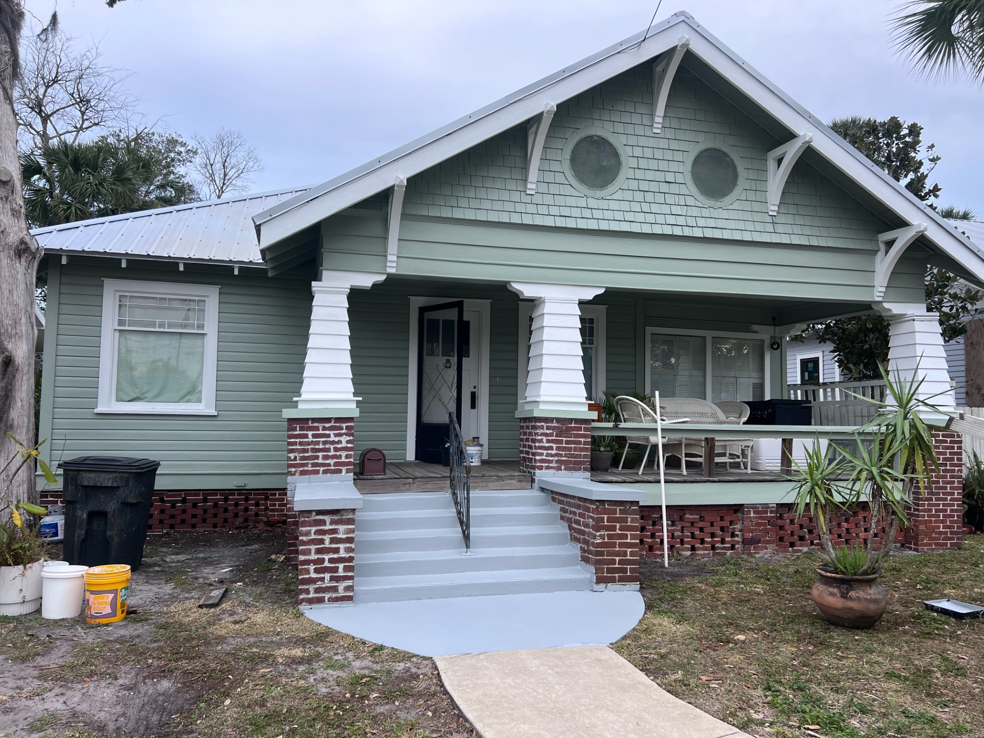 Old Town New Smyrna Beach exterior after painting